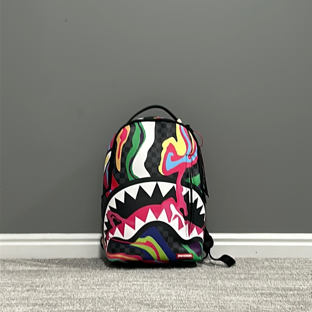 Trippy Taffy Spray ground Backpack.